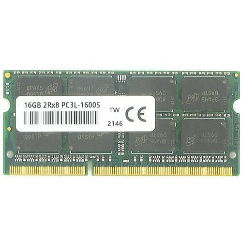 GoRAM 16GB GR3SO16002Rx8-16G DDR3-1600 SODIMM PC3-12800 NON-ECC