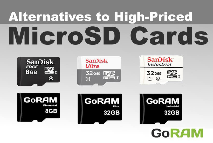The GoRAM Alternative to High-Priced MicroSD Cards