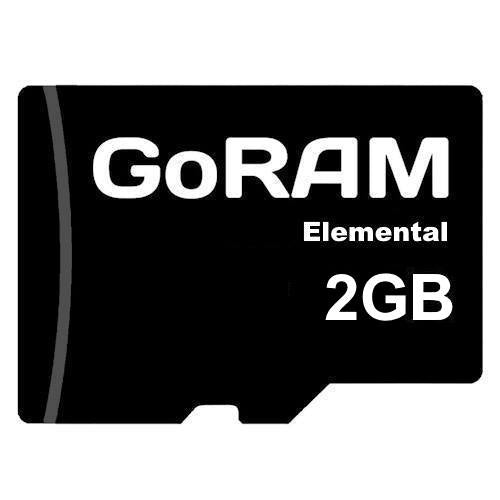 GoRAM Elemental 2GB GRSDQEM-002G microSD Memory Card C10