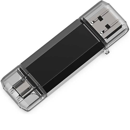 GoRAM Go-Stick Dual Drive 128GB GRU30DD-128G USB 3.0 Dual A+C Flash Drive